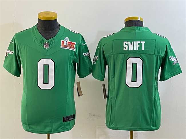 Youth Philadelphia Eagles #0 D'Andre Swift Green 2025 Super Bowl LIX Patch F.U.S.E. Throwback Vapor Untouchable Limited Stitched Jersey,We sell and wholesale Youth Philadelphia Eagles #0 D'Andre Swift Green 2025 Super Bowl LIX Patch F.U.S.E. Throwback Vapor Untouchable Limited Stitched Jersey on line form chian!